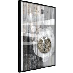 Arkiio Affisch Silver Symmetry [Poster] 30x45 Poster